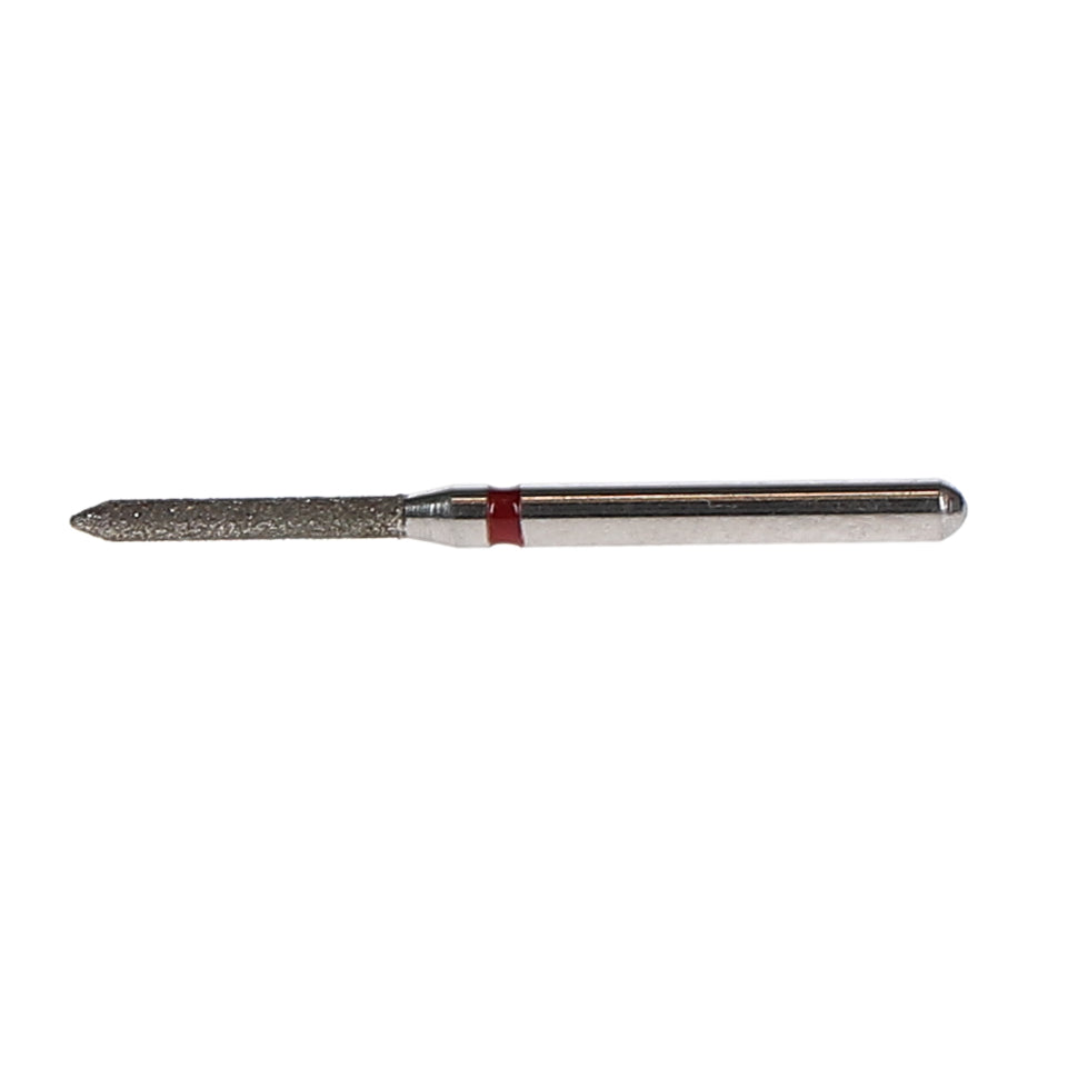 House Brand Dentistry 401926 HSB FG 885-012F Beveled Cylinder Fine Grit Diamond Burs 10/Pk