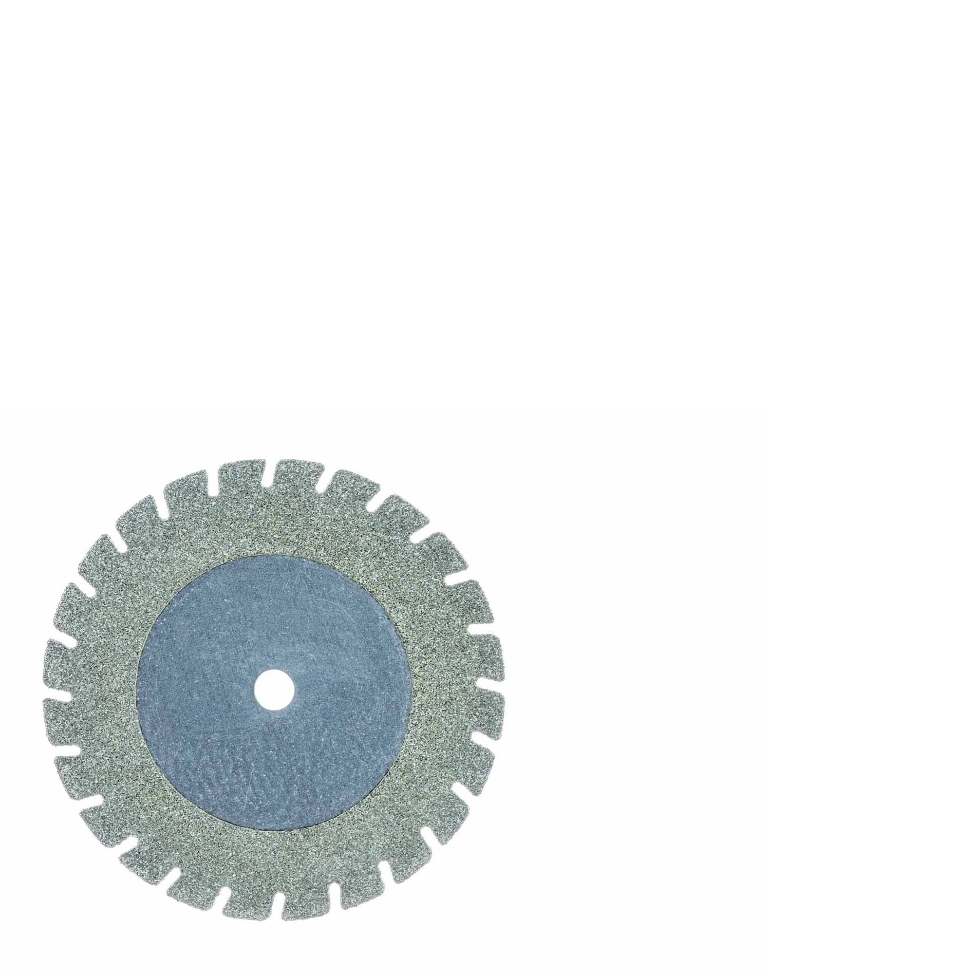 Meisinger 940F-180-UNM Double Sided Serrated Edge Diamond Disc