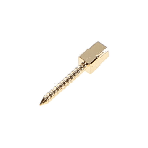 House Brand Dentistry 400016 HSB Gold Plated Screw Posts M1 #1 Medium 9.3mm 12/Pk
