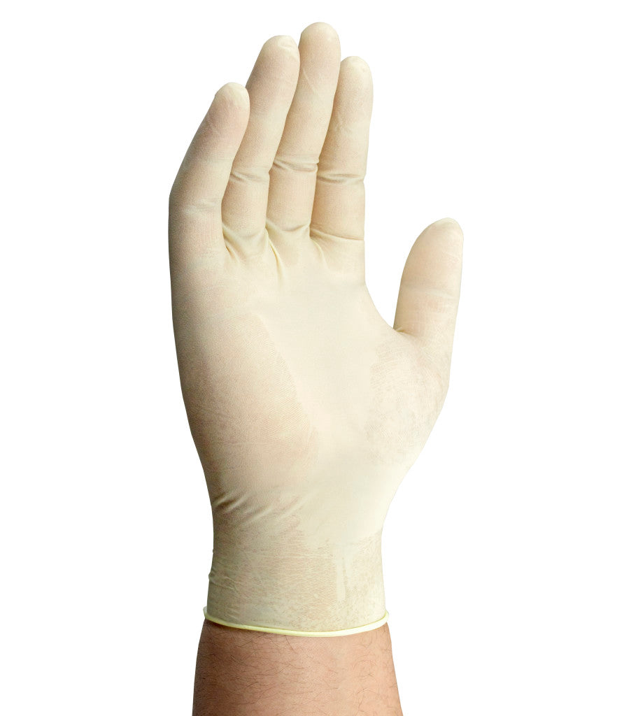 Microflex CFG-900-S ComfortGrip PF Latex Gloves Small 100/Bx