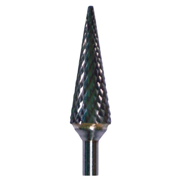 Buffalo Dental 18010CDM Carbide Lab Burs HP Diamond Cut Coarse 82T Cone
