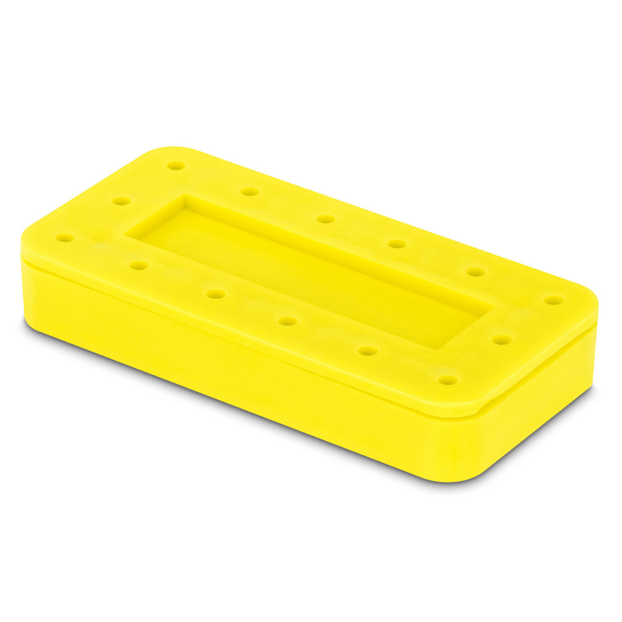 Plasdent 400BRS-3 Rectangular Dental Bur Block Spectrum Yellow