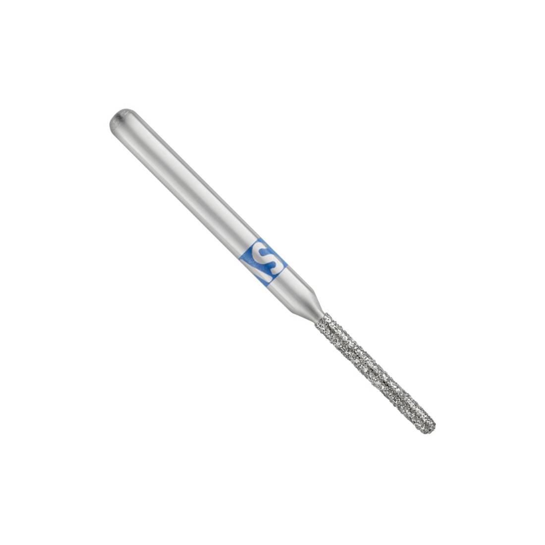SS White 881-010M Piranha FG Round End Cylinder Medium Grit Diamond Burs 25/Pk