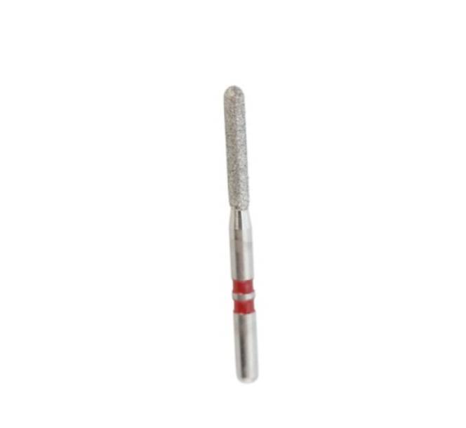 Premier Dental 2015440 Two Striper FG #784.8F Round End Taper Fine Grit Diamond Burs 5/Pk