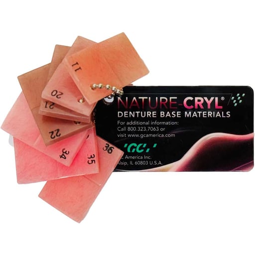 GC 349800 Nature-Cryl MC Dental Shade Guide