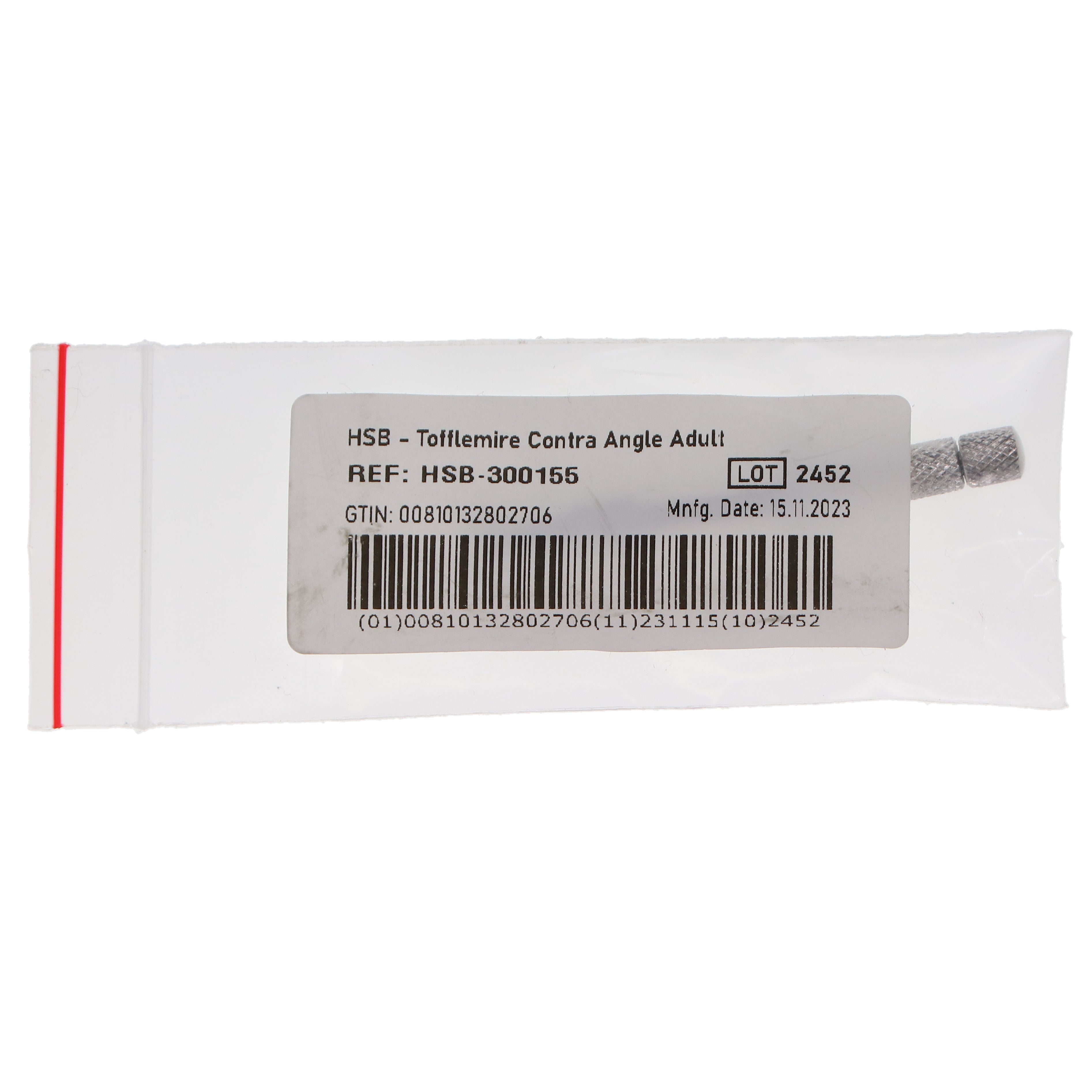 House Brand Dentistry 300155 HSB Tofflemire Matrix Retainer Contra Angle Adult