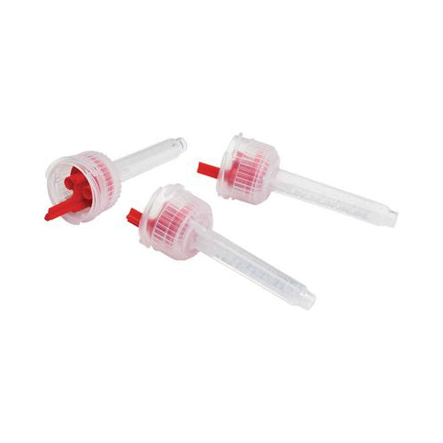 Sultan 72101FG Genie Dental Mixing Tips Low Viscosity Red 50/Pk 50 mL