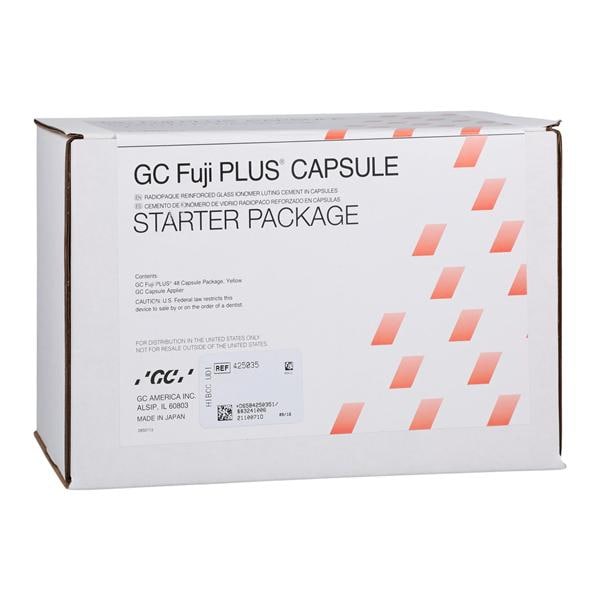 GC 425035 Fuji Plus No Etch Glass Ionomer Luting Cement Starter Package