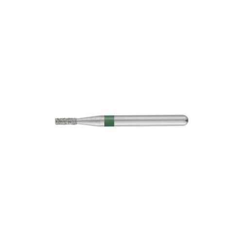 Premier Dental P835010C Priva FG #835-010 Flat End Cylinder Coarse Grit Diamond Burs Green 5/Pk