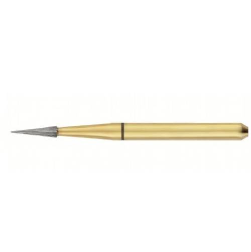 SS White 16007-5 FG 10 Blade 4mm Safe End Taper Carbide Burs 5/Pk