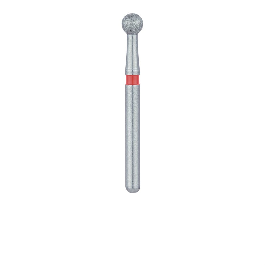 Meisinger 0123F FG Round Fine Grit Sterile Diamond Burs 25/Pk