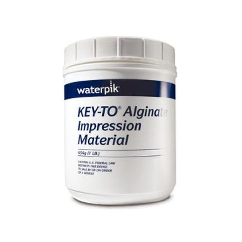 WaterPik 013111-000 Key-To Dental Alginate Regular Body Regular Set Spearmint 1 Lb EXP Feb 2025