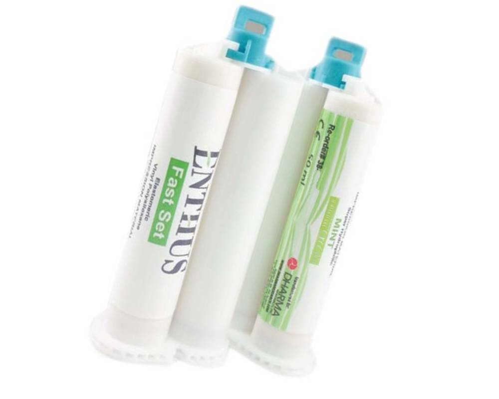 Dharma Research 38-00008 Enthus VPS Cartridges Medium Body Fast Set Spearmint 4/Pk 50mL