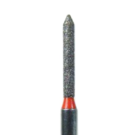 Microcopy 1812.8F NeoDiamond #1812.8 Beveled Cylinder Fine Grit Diamond Burs 25/Pk