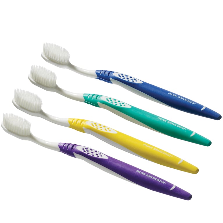 Plak Smacker 10028 Ultrafine Sensitive Toothbrushes Assorted 144/Pk