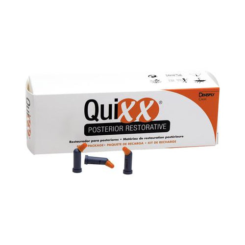 Dentsply Caulk 60605606 QuiXX Posterior Restorative Tips 20/Pk 0.28 Gm 631202 EXP Sep 2025