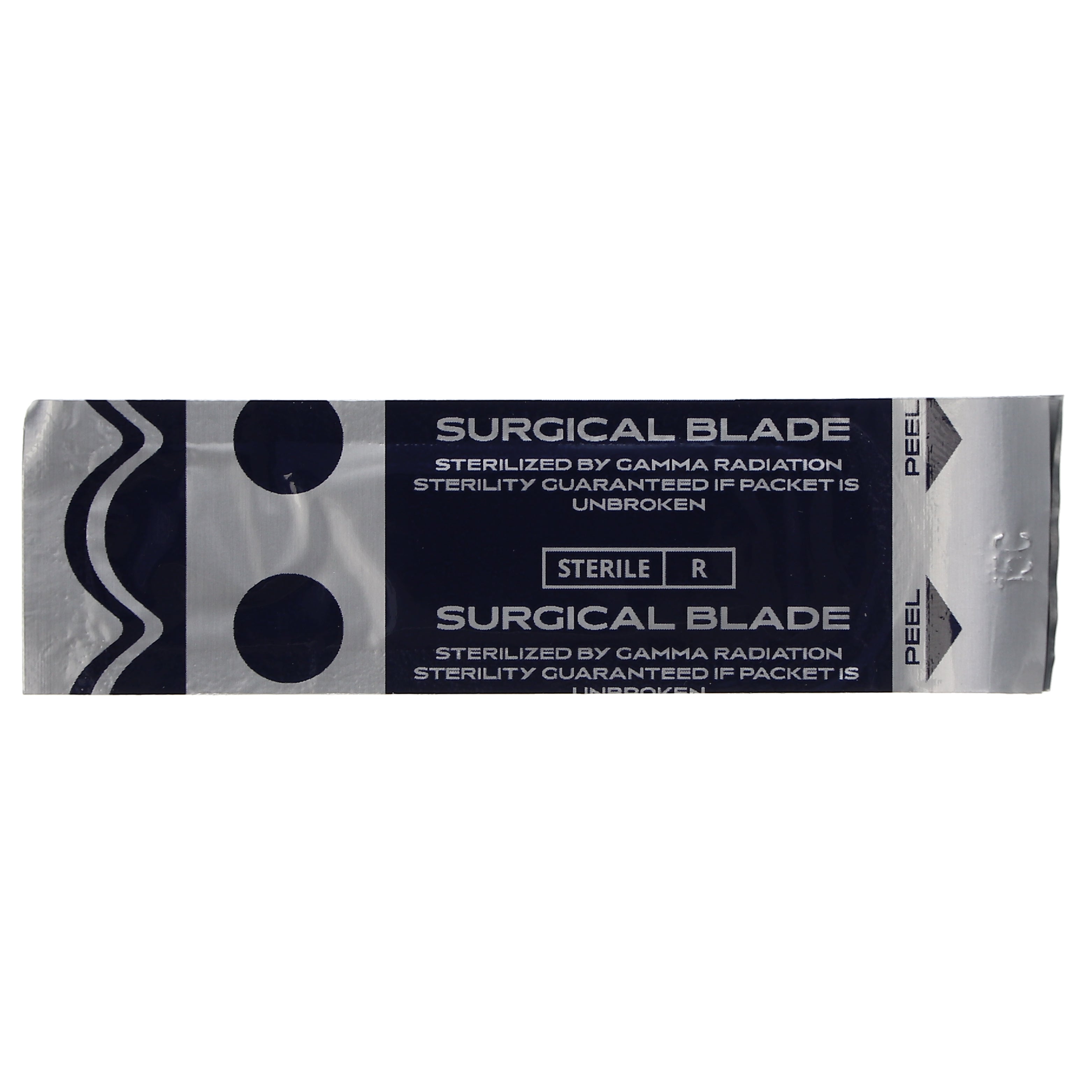 House Brand Dentistry 103194 HSB Surgical Scalpel Blades #15C Sterile Stainless Steel 10/Bx