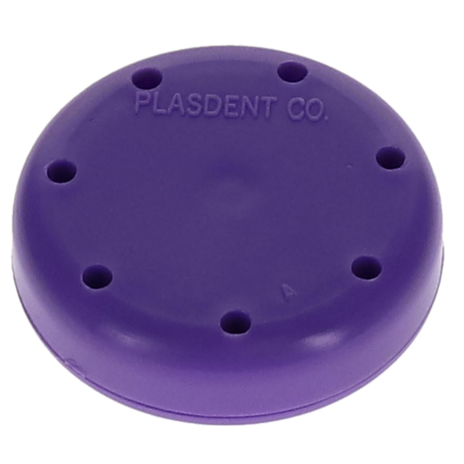 Plasdent 400BSS-10 Small Round Bur Block Magnetic 7 Burs Capacity Neon Purple