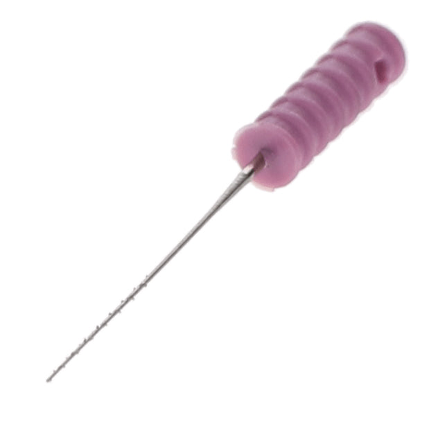 House Brand Dentistry 400620 HSB Barbed Broaches #0 21mm XXXX-Fine Purple Sterile 10/Pk