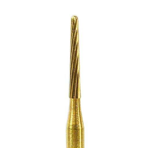 Microcopy FG7642 NeoBurr FG #7642 12-Blade Long Taper Trimming & Finishing Carbide Burs 25/Bx