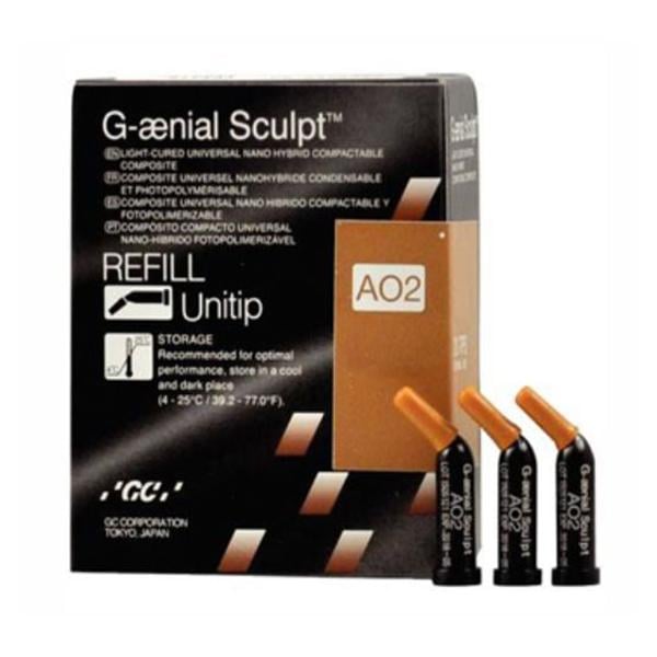 GC 009179 G-aenial Sculpt Composite Unitips AO2 10/Pk 0.16 mL