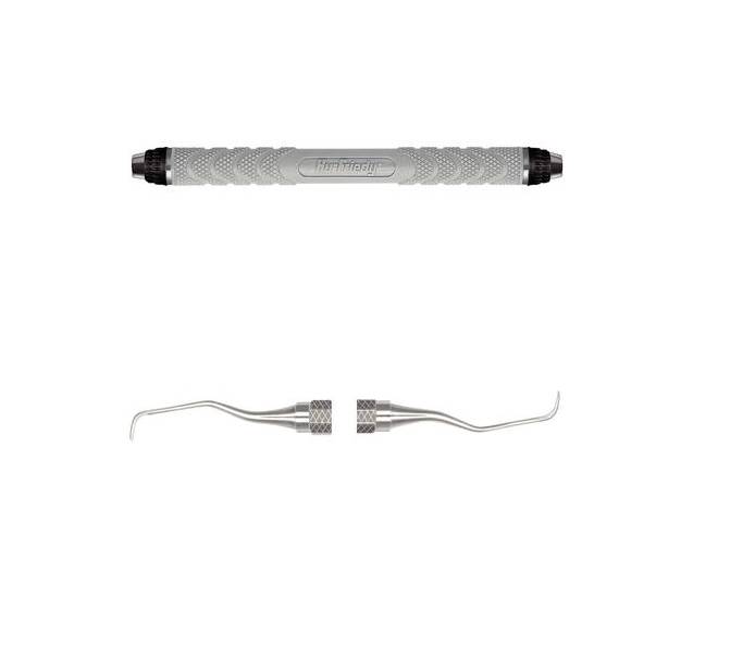 Hu-Friedy SRP11/12R8 Double End #11/12 Gracey Curette With After Five Rigid #8 Handle