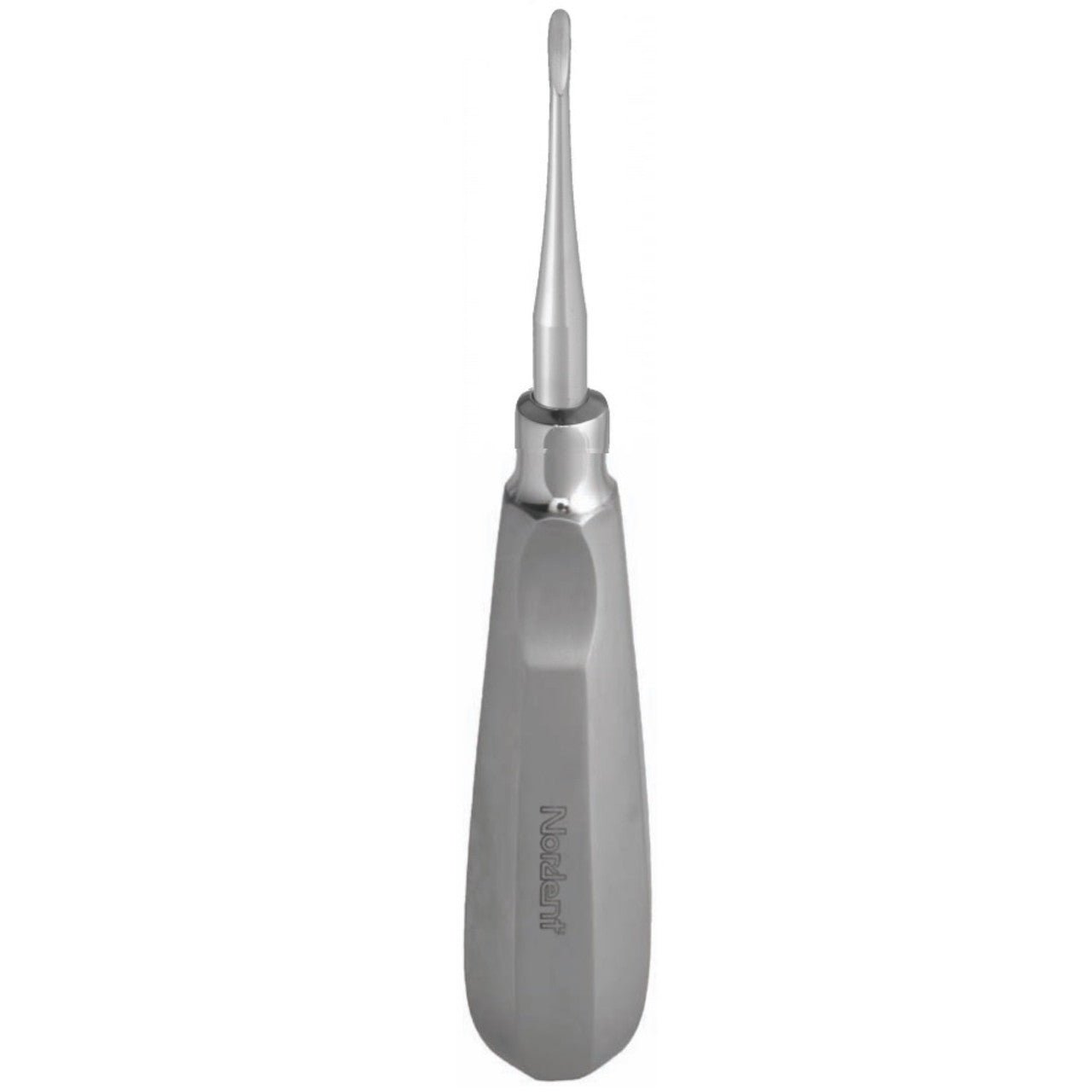 Nordent E301SR Apexo #301 Elevator Serrated Blade Tip with Thumb Grip Straight Handle