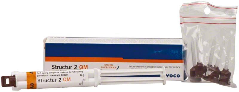 Voco 1310 Structur 2 QM Temporary Crown & Bridge Material QuickMix Syringe A2 8gm