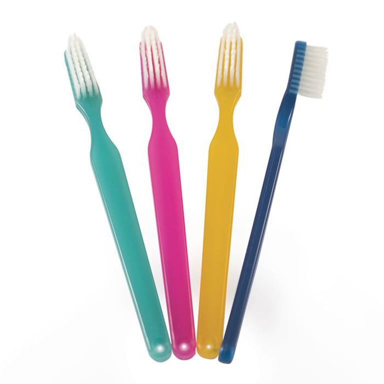 Maxill 02095 Pre-Pasted Soft Toothbrushes Assorted Colors Individually Wrapped 100/Bx