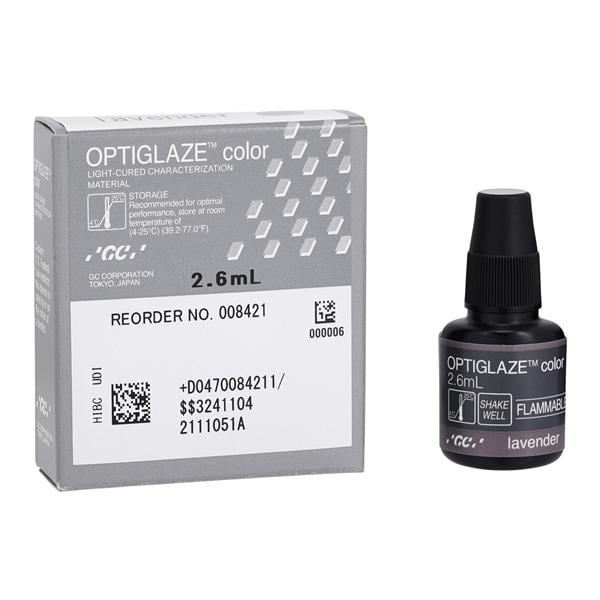 GC 008421 OptiGlaze Color Indirect Restorative Lavender 2.6mL