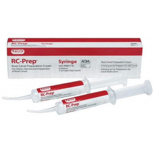 Premier Dental 9007135 RC Prep Root Canal Preparation Cream Syringes 9 Gm 2/Pk EXP Oct 2024