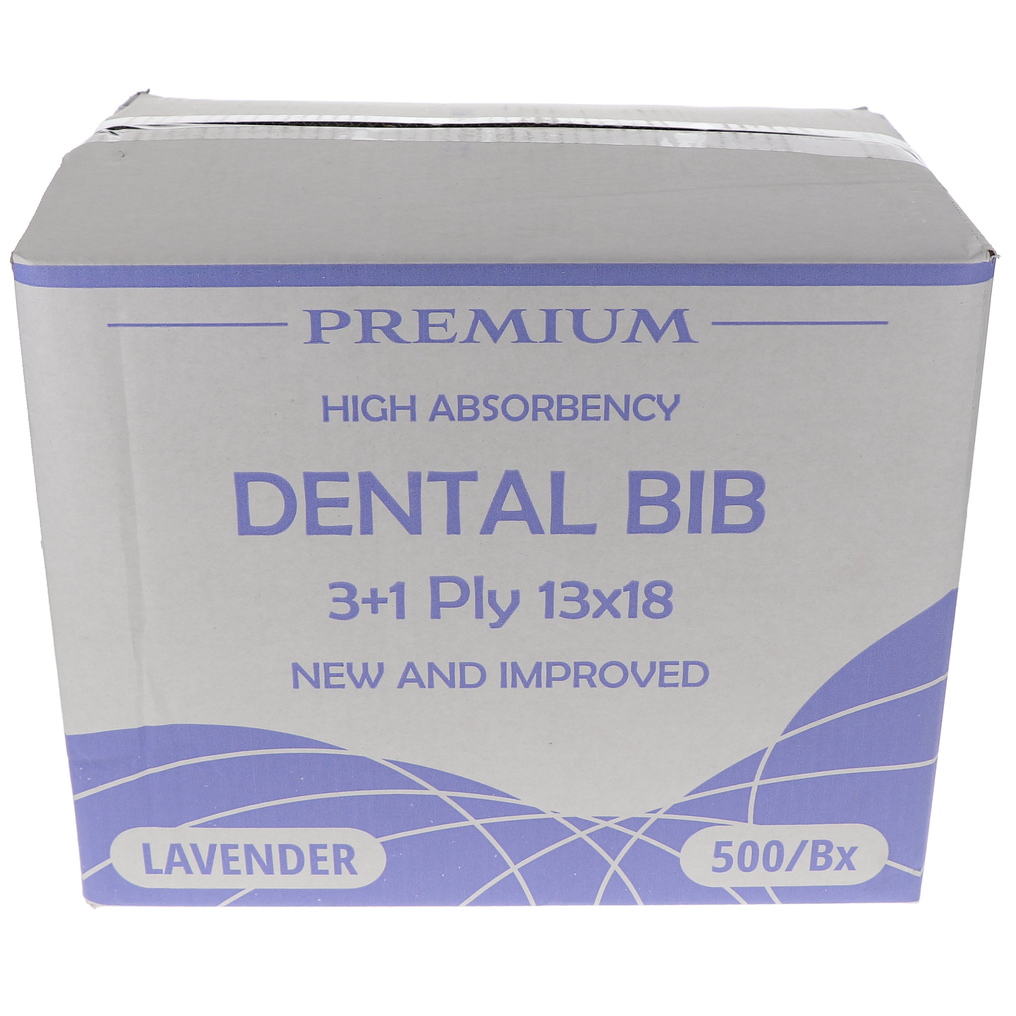 House Brand Dentistry 109232 HSB Dental Patient Bibs 3+1 Ply 13