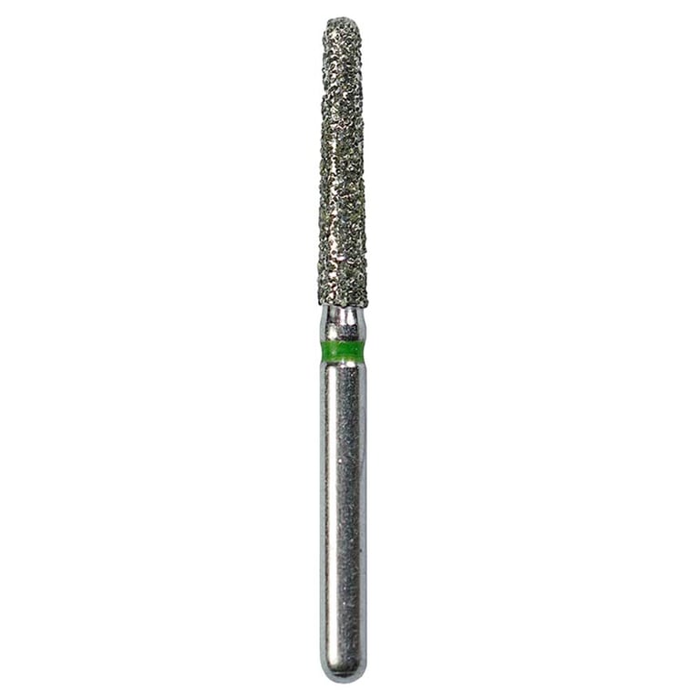 Mydent 856L-016C-5 Defend 856L-016C FG Long Round End Taper Coarse Grit Diamond Burs 5/Pk