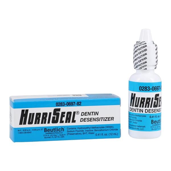 Beutlich 0283-0697-82 HurriSeal Dentin Desensitizer 12 mL Bottle