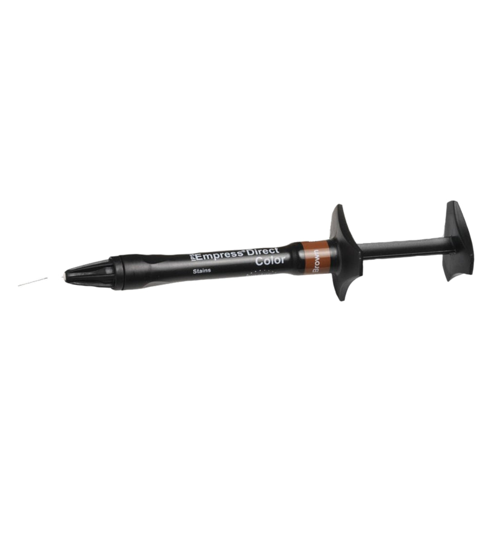 Ivoclar Vivadent 637904 Empress Direct Color Restorative Syringe Brown 1gm