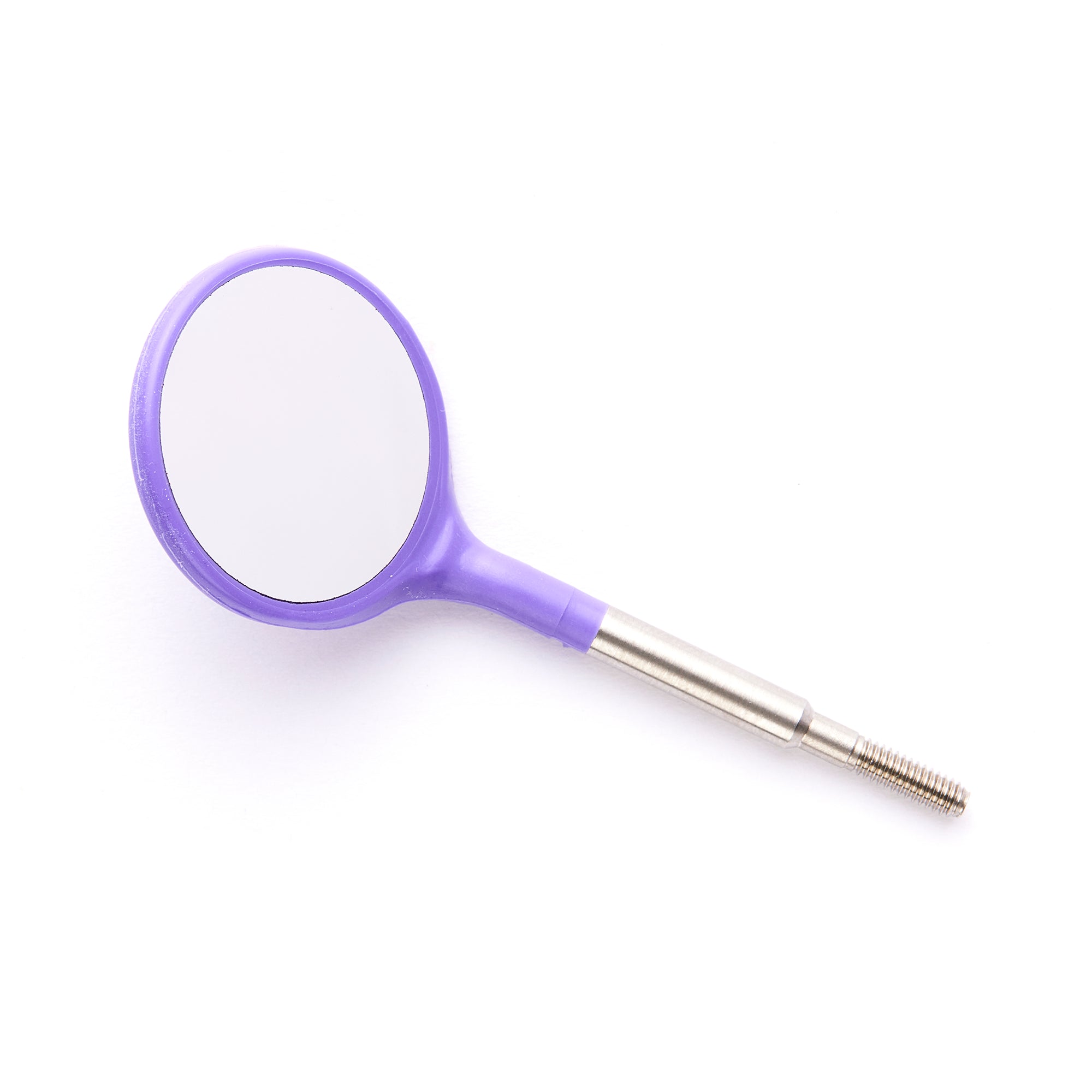 Zirc Dental 50Z372R Crystal Mirrors Cone Socket #5 Neon Purple Plastic 12/Pk