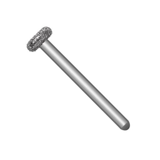 Premier Dental P909040XC Priva FG #2042 Wheel Extra Coarse Grit Diamond Burs Black 5/Pk