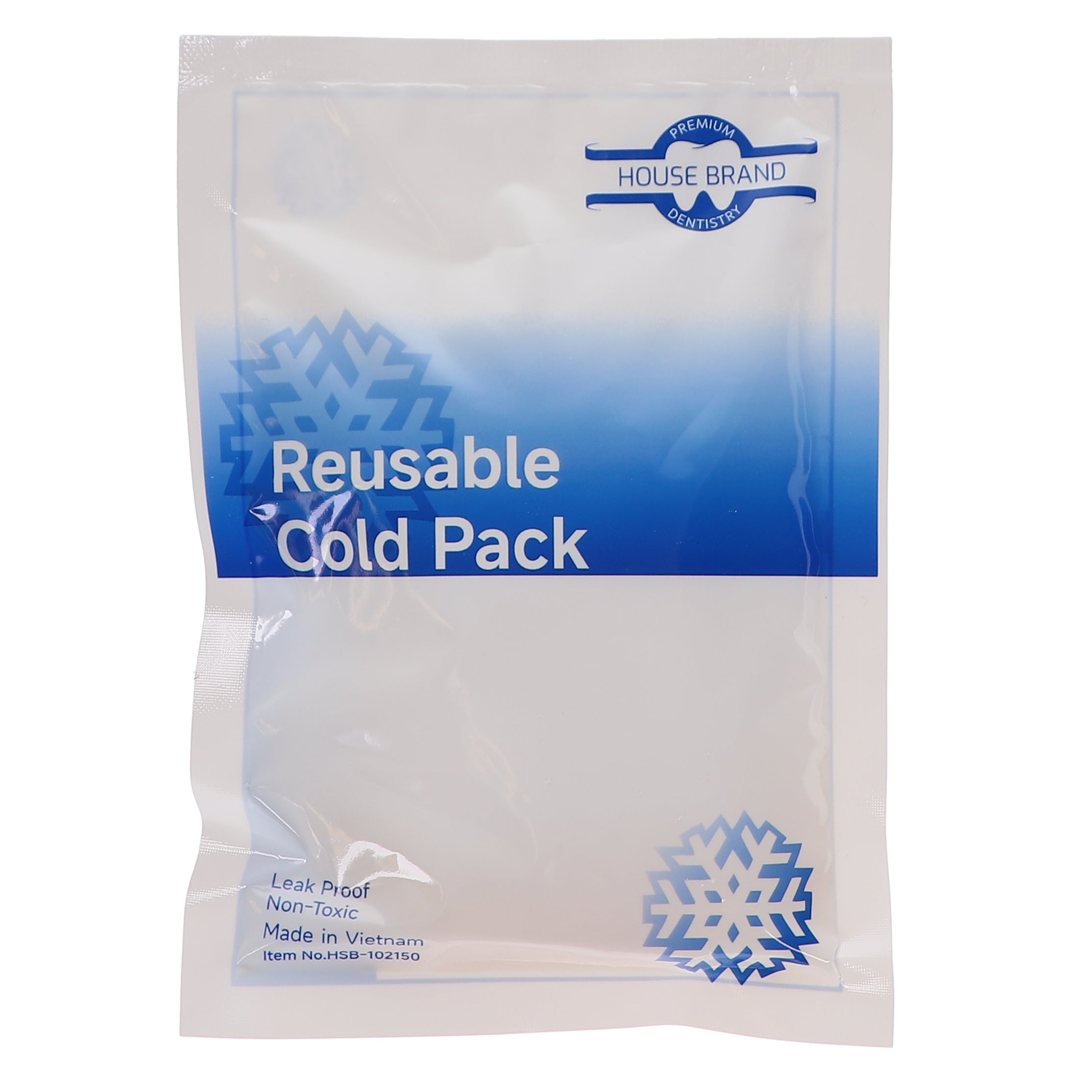 House Brand Dentistry 102150 HSB Instant Cold Packs Reusable 5
