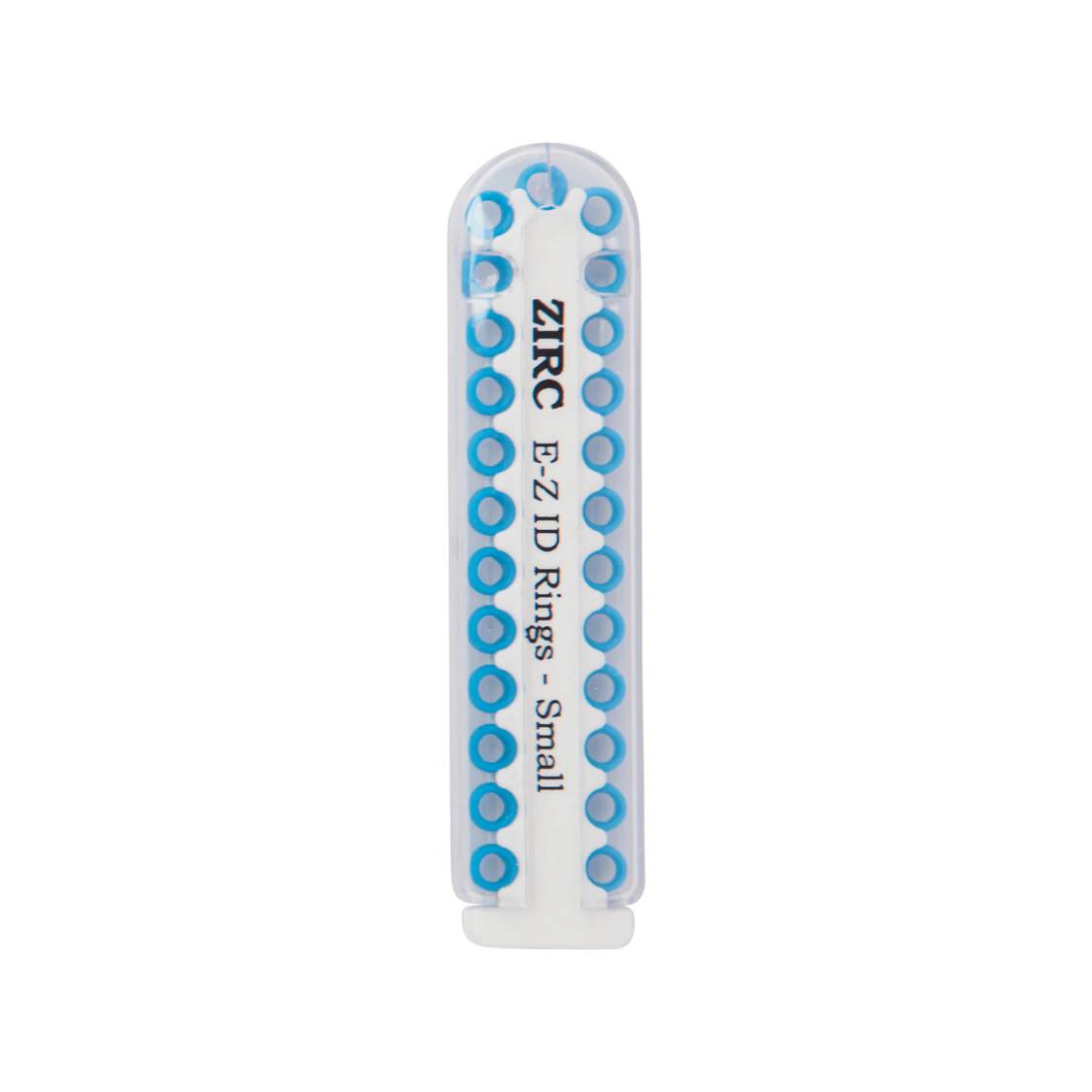 Zirc Dental 70Z100N E-Z ID Instrument Rings Small Neon Blue 25/Pk