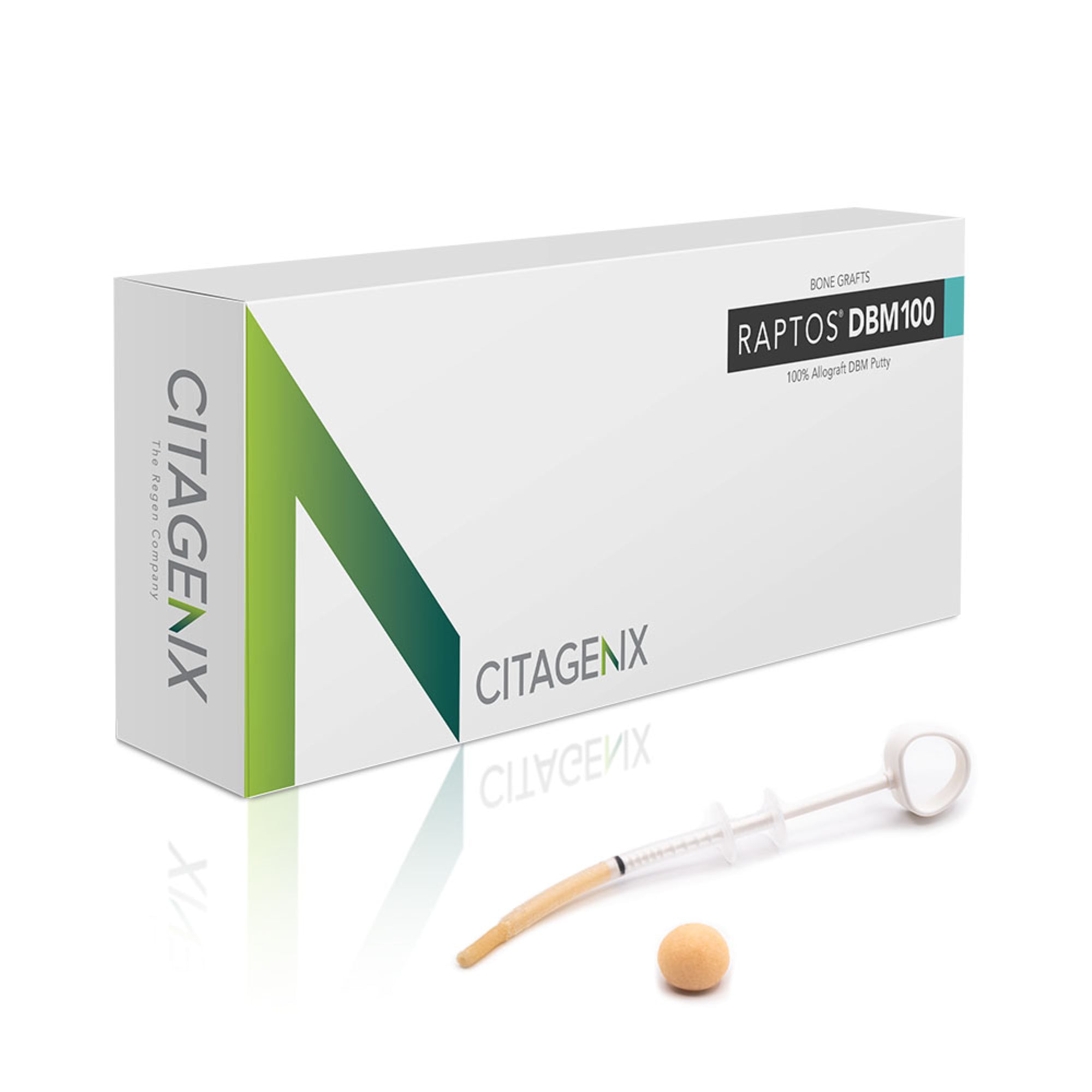 Citagenix RDBM100-P05 Raptos DBM100 Putty Bone Grafting 0.5cc Syringe