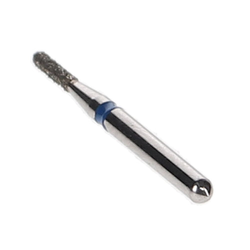 House Brand Dentistry 401608 HSB FG 838.009M Round End Cylinder Medium Grit Diamond Burs 10/Pk