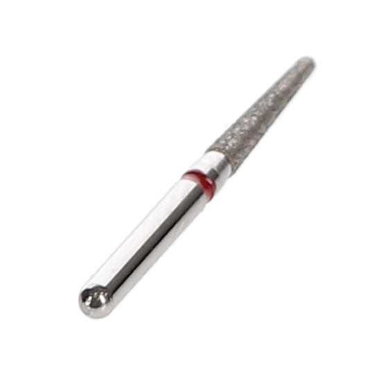 House Brand Dentistry 401871 HSB FG 856L-016F Long Round End Taper Fine Grit Diamond Burs 10/Pk