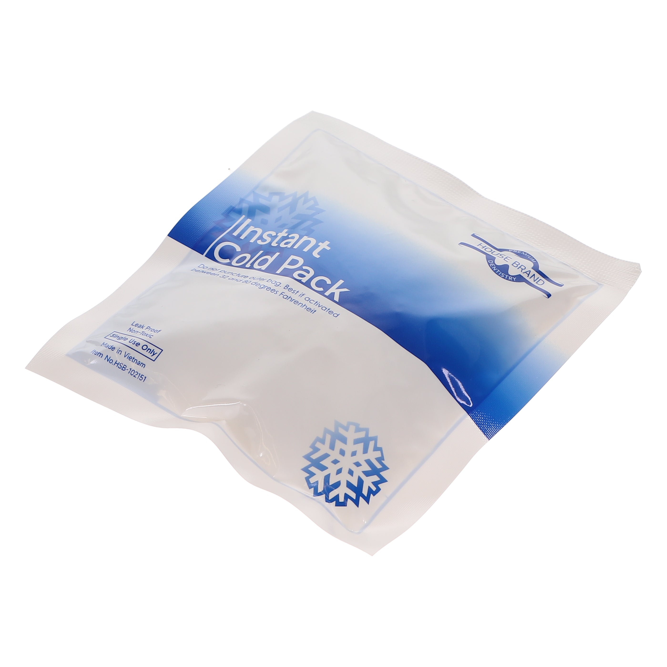 House Brand Dentistry 102151 HSB Instant Cold Packs Disposable 5