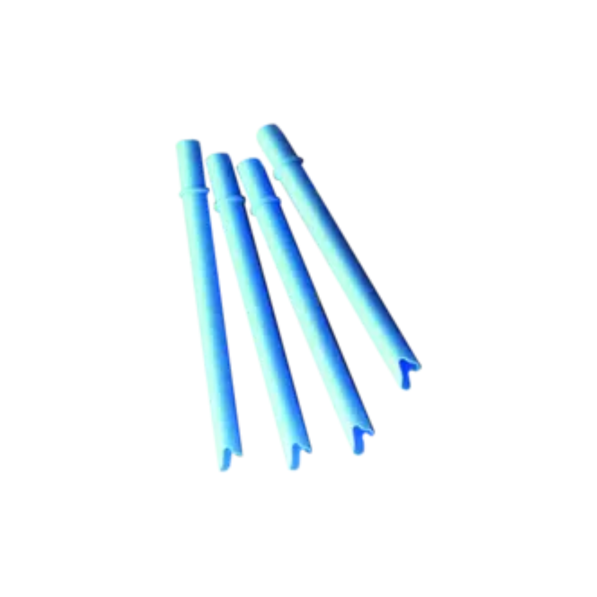 Pascal 24-250 Oratip III High Volume Evacuation Tips Nonvented Blue 50/Bx