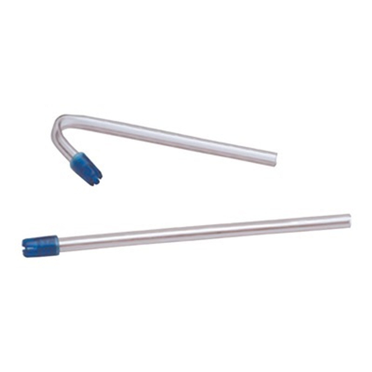 Quala ZCBIA Dental Saliva Ejectors Blue Tips Clear 100/Pk