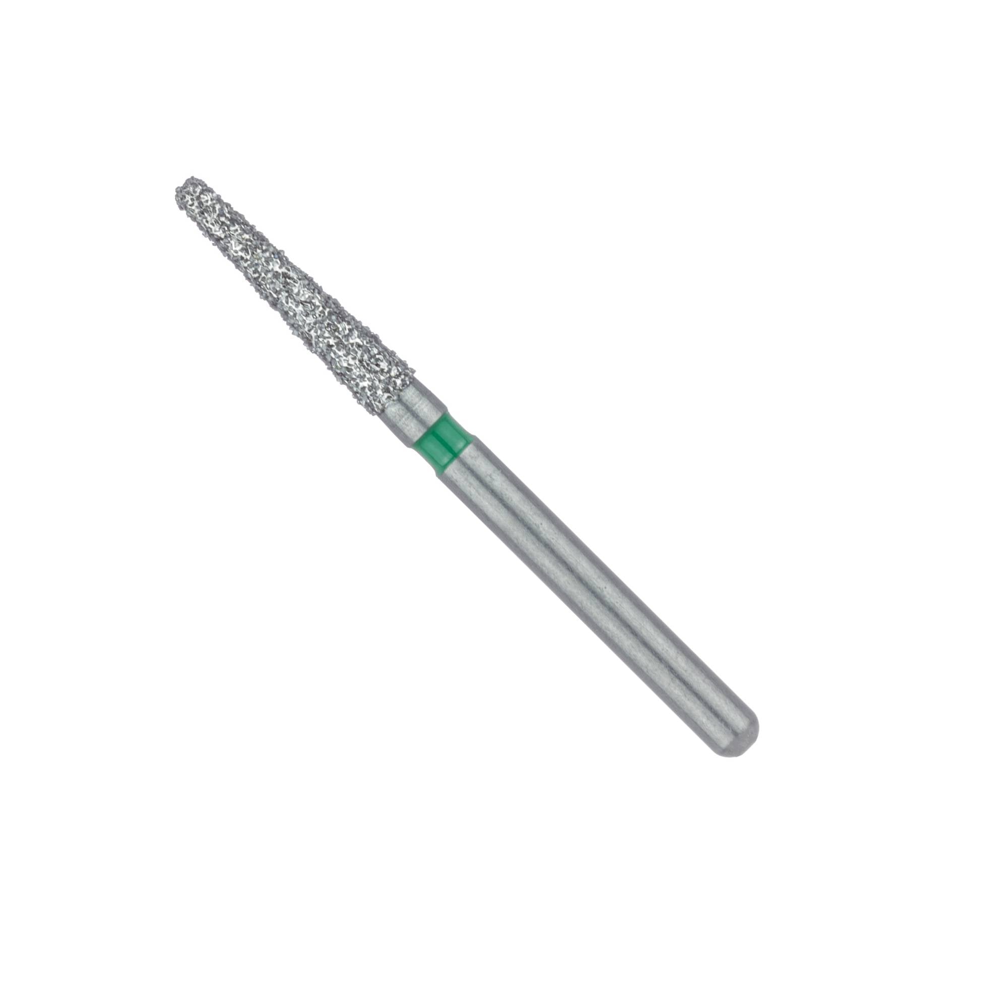 Meisinger 847RG-018-FG FG Long Tapered Round Edge Coarse Grit Diamond Burs 5/Pk