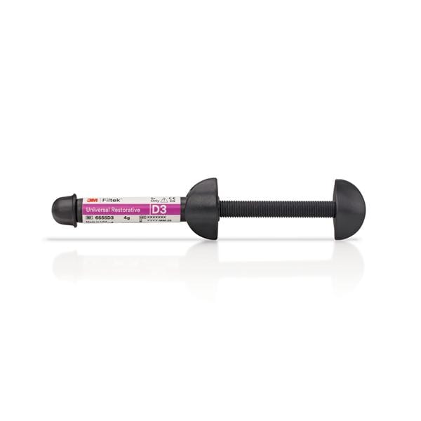 3M Solventum 6555D3 Filtek Universal Dental Composite Syringe D3 4gm