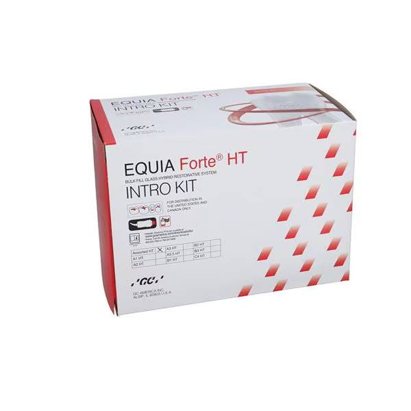 GC 453005 Equia Forte HT Glass Ionomer Restorative Capsules Intro Kit Assorted