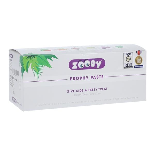 Young Dental 606010 Zooby Turtle Melon Prophy Paste 100/Pk Coarse