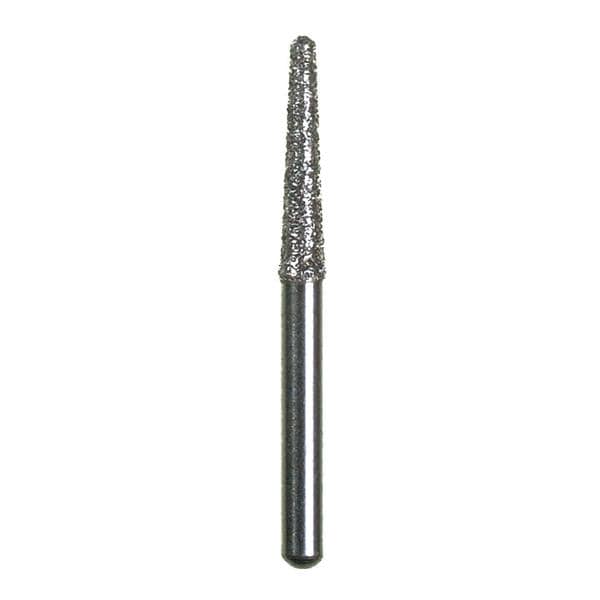Spring Health 772.8F-10PK FG #772.8 Fine grit Round End Taper Diamond Burs 10/Pk